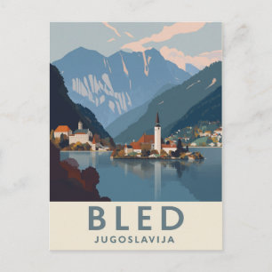 Jugoslavien Resor Vykort