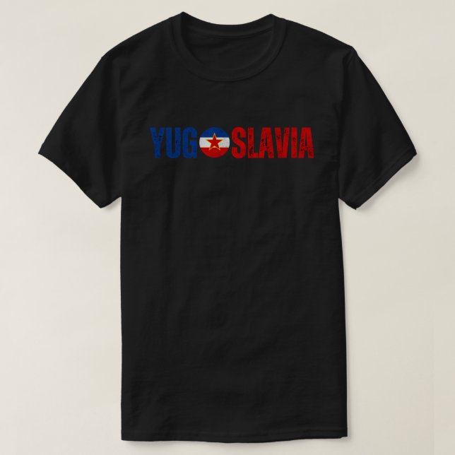 Jugoslavien T Shirt (Design framsida)