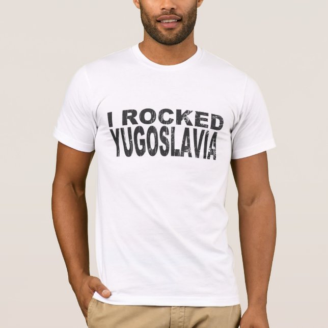 Jugoslavien T-tröja T-shirt (Framsida)