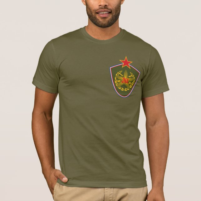 Jugoslaviska folkarmén - JNA Tee Shirt (Framsida)