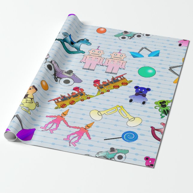 Juguetes antiguos presentpapper (Utrullad)