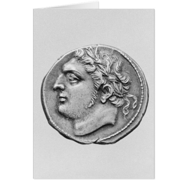 Jugurtha kung av Numidia Hälsningskort (Framsidan)