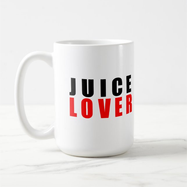 Juice älskare kaffemugg (Vänster)