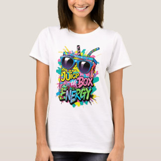 Juice Box Energy | Vibrant Street Art Tee