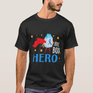 Juice box Hero typ 1 T1d Diabetes Awaren T Shirt
