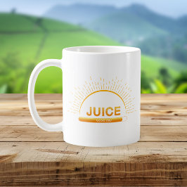Juice Good Day Orange Yellow Mug Kaffemugg