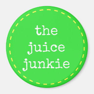 Juice Junkie - Logotyp Magnet