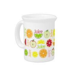 Juice Pitcher - Apple Orange Lemon Lime Grapefruit Kanna