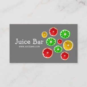 Juice Pub grönt Health Drycker Business Visitkort
