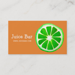 Juice Pub grönt Health Drycker Business Visitkort