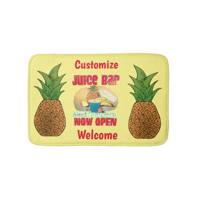 Juice Pub Sign Thunder_Cove Badrumsmatta (Framsidan)