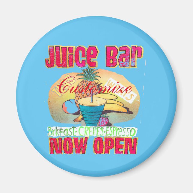 Juice Pub Sign Thunder_Cove Magnet (Framsidan)