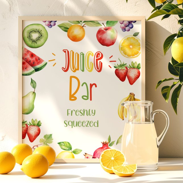 Juice pub Two-tti frutti-födelsedag Poster (Skapare uppladdad)