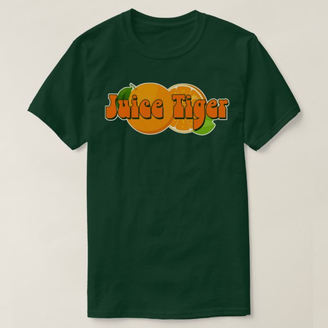 Juice Tiger sans Tiger T Shirt (Design framsida)