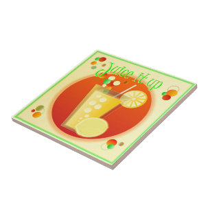 Juice Up Cocktail Kakelplatta