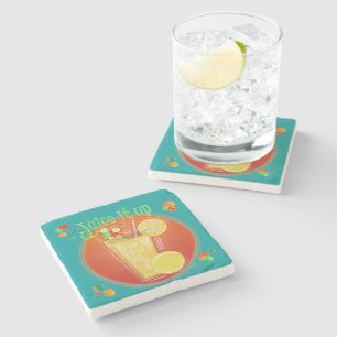 Juice Up Summer Beverage Stenunderlägg