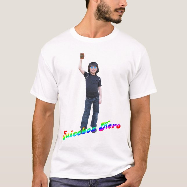 juiceboxhjälte tee (Framsida)