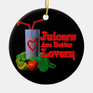 Juicers är bättre älskare vid Valxart.com Julgransprydnad Keramik