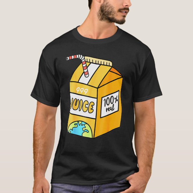 Juices Mjölk T Shirt (Framsida)