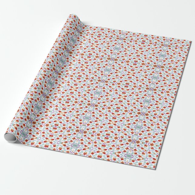 Juicy Berries Presentpapper (Utrullad)