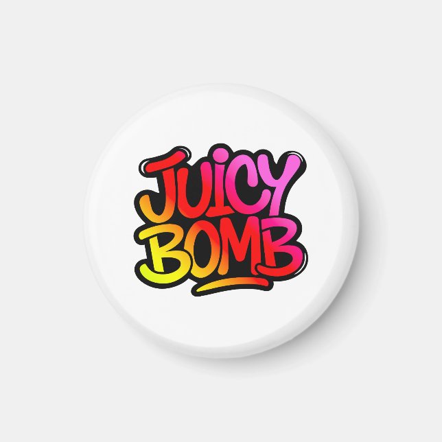 Juicy bomb  magnet (Framsidan)