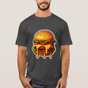 JUICY CHEESEBURGER 6 T SHIRT