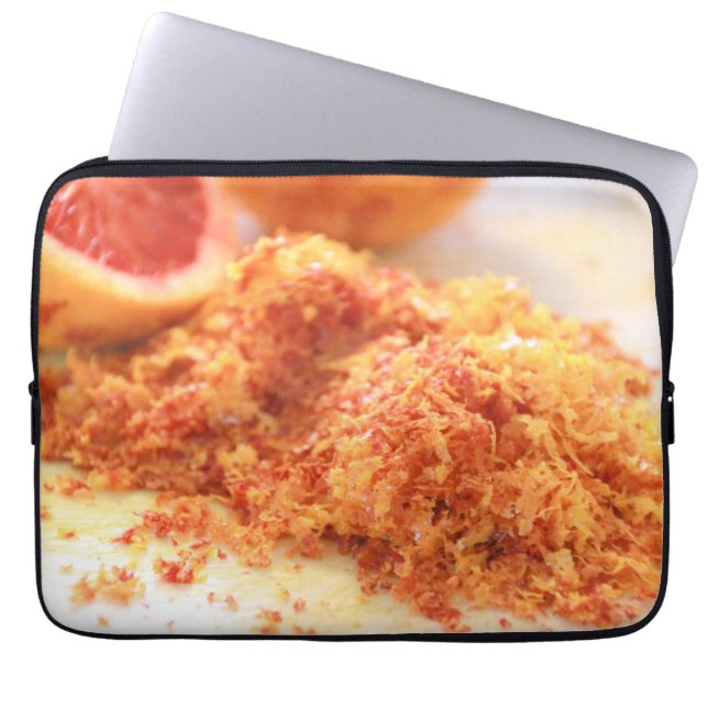 Juicy Citrus Blood Oranges and Zest Laptop Sleeve (Framsidan)