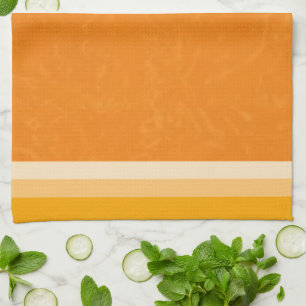 Juicy Citrus Orange Fruit Slice Färg Kökshandduk