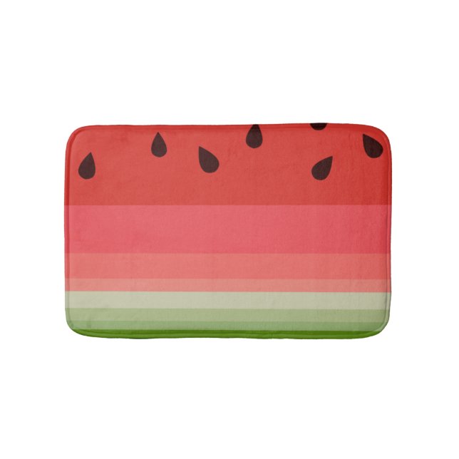 Juicy Delicious Ripe Watermelon with Seeds Design Badrumsmatta (Framsidan)