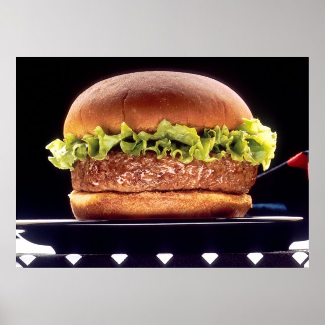 Juicy Hamburger Poster (Framsidan)