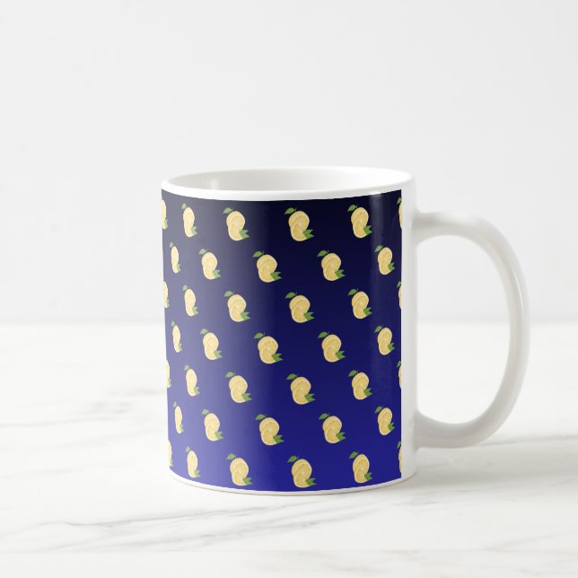 Juicy Lemon mugg på Blue gradient (Höger)