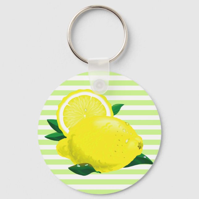 Juicy Lemons Keychain Nyckelring (Framsida)