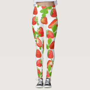 Juicy lichee mönster leggings
