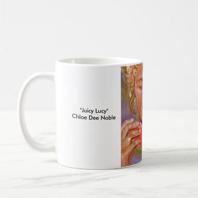 Juicy Lucy ~ Chloe Dee Noble Kaffemugg (Vänster)