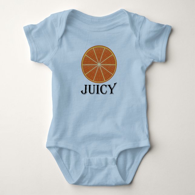 Juicy Orange - Baby Jersey Bodydräkt  Tee (Framsida)