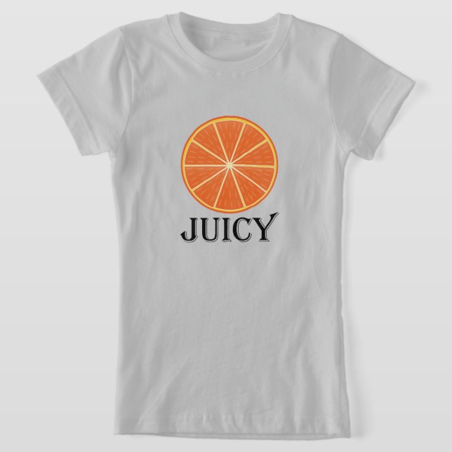 Juicy Orange - Girls Bra Jersey T-Shirt (Laydown)