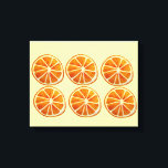 Juicy orange slits vattencolor mönster pop art canvastryck<br><div class="desc">Sacha Grossel har en originalgrafik av stora makrosaftiga orangar som målar mönster i detalj med vattenfärg. Denna stora popkonst-orange skulle vara perfekt för ett hem eller en café att lägga lite färg till väggarna. Perfekt för älskare av fruktkonst.</div>