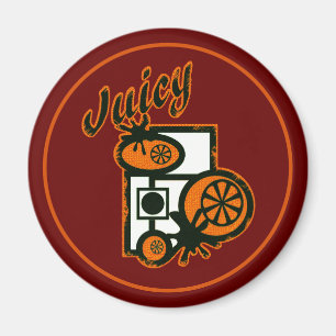 Juicy Oranges Magnet