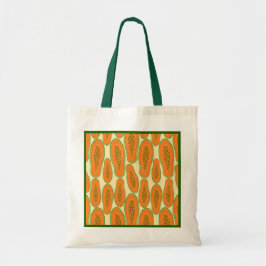 Juicy Papaya Poster Tygkasse