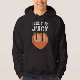 Juicy Peach Nectarines Apricots Fruit Basket Seaso Hoodie