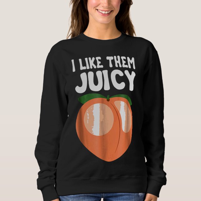 Juicy Peach Nectarines Apricots Fruit Basket T Shirt (Framsida)