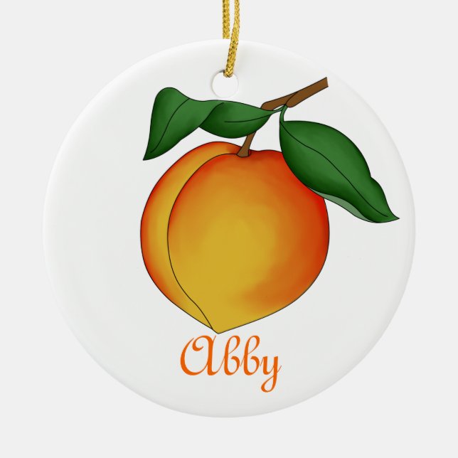 Juicy Peach Ornament (Framsidan)