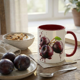 Juicy Plum Stänk Mugg