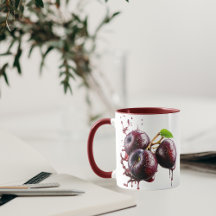 Juicy Plum Stänk Mugg