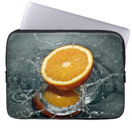 Juicy-positiv orange för vitaminhumör laptop fodral