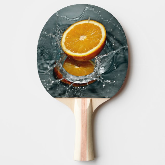 Juicy-positiv orange för vitaminhumör pingisracket (Framsidan)