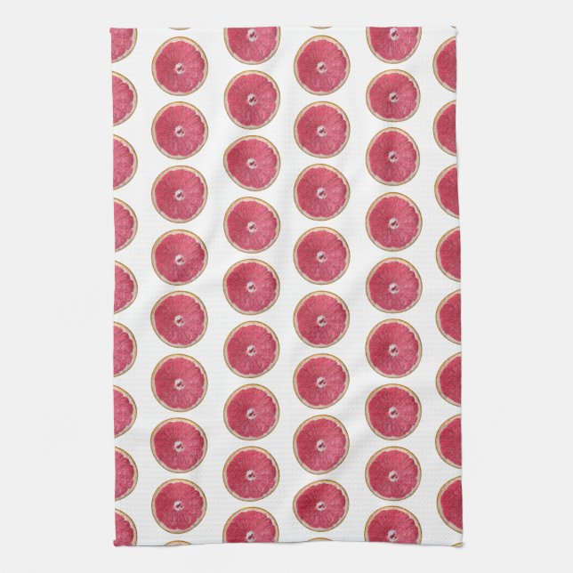 Juicy Red Grapefruit Kökshandduk (Vertikal)