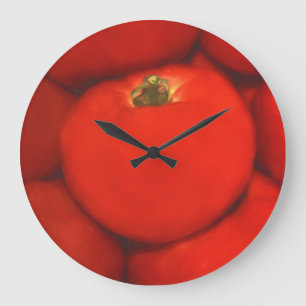 Juicy Red Homegna Garden Tomates Stor Klocka