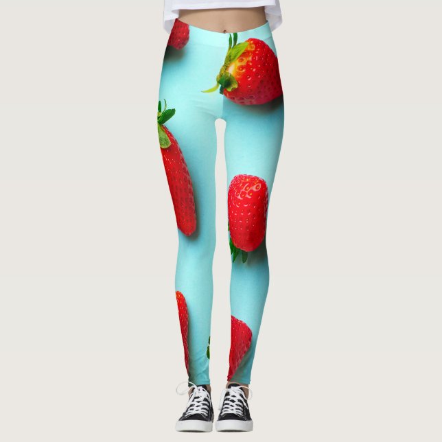 JUICY RED LYCHEE LEGGINGS (Framsida)