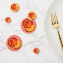 Juicy Ripe Summer Peach Peacher Stone Fruit